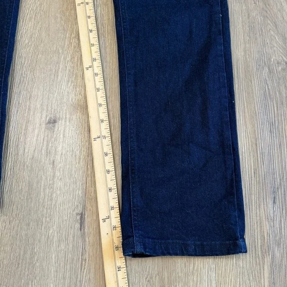 Barbell Apparel Mens Straight Athletic Fit Denim Jeans Dark Rinse 30x33 NWT - Picture 2 of 9